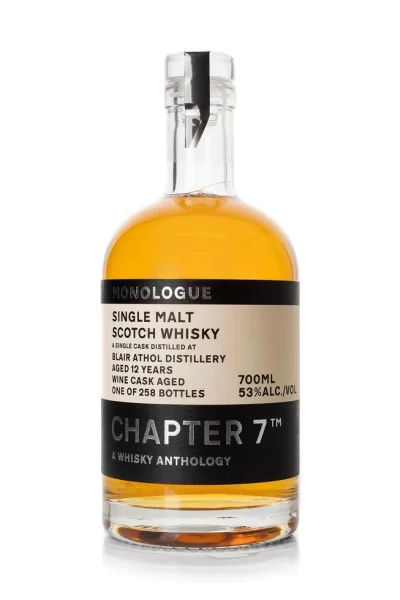 Chapter 7 Whisky: Monologue Blair Athol 12 Year Old Wine Cask