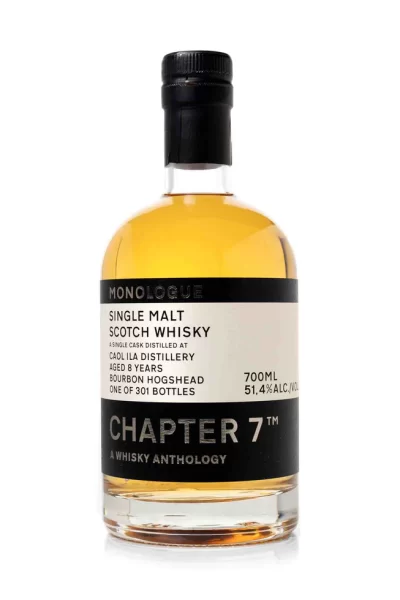 Chapter 7 Whisky: Monologue Caol Ila 8 Year Old Single Malt Scotch