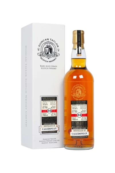 Duncan Taylor Rare Auld Grain 1987 Caledonian 34 Year Old