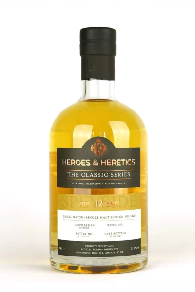 Heroes and Heretics, Classic Series, Speyside 12 Year Old