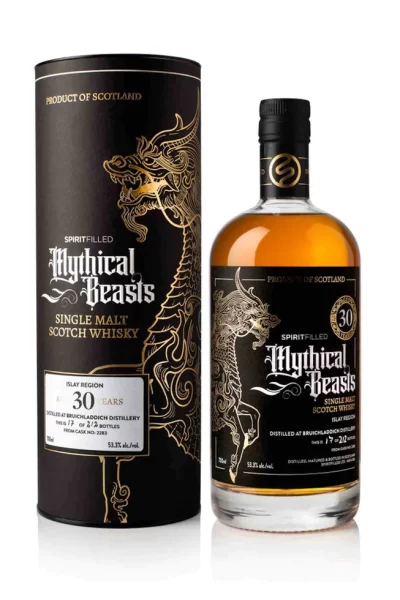 Spiritfilled Mythical Beasts Bruichladdich 30 Year Old