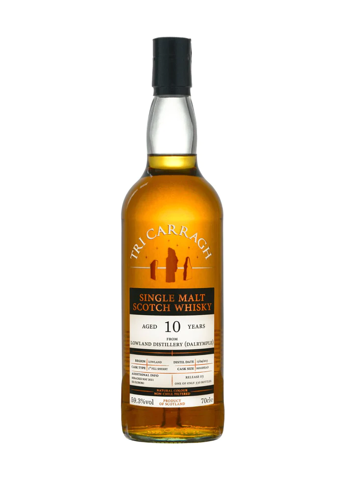 tri-carragh-lowland-distillery-dalrymple-10-year-old-oloroso-hogshead