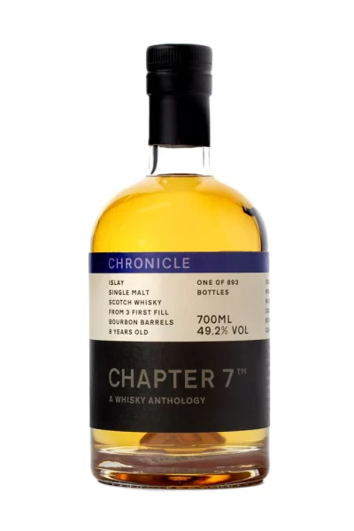 Chapter 7 Whisky: Chronicle Secret Islay 8 Year Old Single Malt Scotch